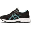 ASICS Women's Gel-Contend 5 Running Shoes 10 Women/10 Men Black/Ice Mint 9 61zZYL2vH L