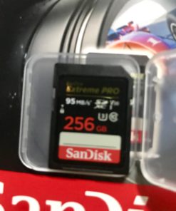 SanDisk Extreme PRO 256GB up to 95MB/s UHS-I/U3 SDXC Flash Memory Card - SDSDXPA-256G-G46 Standard Packaging 18 71 xPVamROL