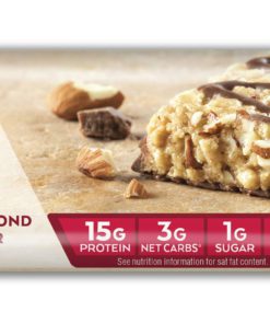 Atkins Chocolate Almond Caramel Bar, Keto-Friendly, Gluten Free with Real Almond Butter, 5 Count 8 7108sbBkNCL