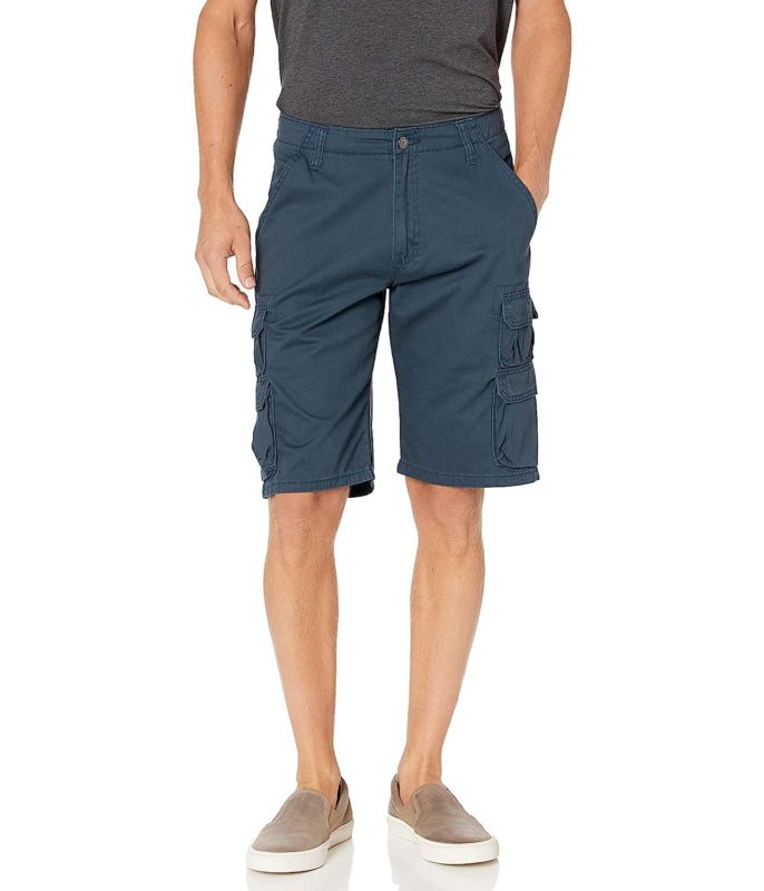 Wrangler Authentic's Men's Premium Twill Cargo Short 42 Midnight