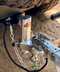 TRIMAX TRZ8ALRP 8" Aluminum Adjustable Hitch with Dual Hitch Ball and Receiver Adjustment Pin, Silver 6 71660mVyHxL