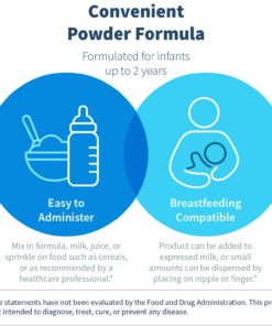 Klaire Labs Ther-Biotic Baby - Infant Probiotic Powder - Gut & Immune Support Baby Probiotics Powder - Mix with Breast Milk + Food - Bifidobacterium Infantis & More - Hypoallergenic (66g/2 Pack) 2.33 Ounce (Pack of 2) 10 716JP8izLL