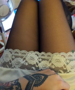 Berkshire womens Sheer Backseam With Control Top 2 Plus Fantasy Black 7 716RvgV1YjL