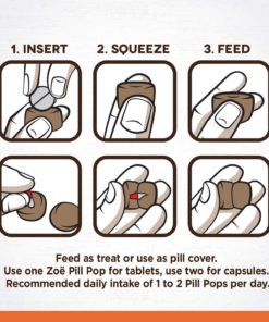 Zoë Pill Pops for Dogs, Healthy Dog Treats, All Natural Dog Treats to Hide Medication, Assortment 3.5 Ounce (Pack of 3) 9 7194IEUEQNL