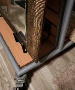 Slatwall Hose Hooks, Heavy Duty Garage Storage Utility Tool Double Holder Bike Hanger Organizer for Bicycle Ladder and Folding Chairs (2 Pack, Black) 14 71FBvOszmOL