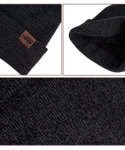 Nertpow Winter Daily Beanie Hat for Men Women, Warm Fleece Lined Thermal Trendy Thick Knit Skull Cable Cuff Cap 10 71Mt 4fHfJL