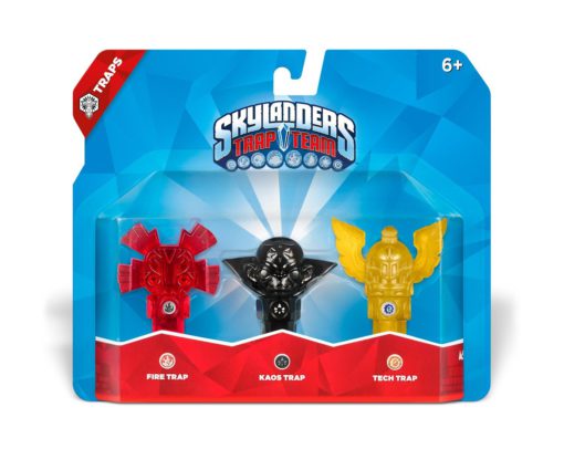 Skylanders Trap Team: Triple Trap Pack: Fire, Kaos, Tech