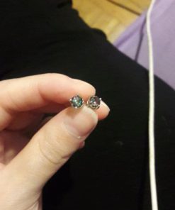 Silvershake 1.26ct. 5mm Petite Round Shape Mystic Fire Topaz 925 Sterling Silver Stud Earrings 10 71QvjqmzcbL 1