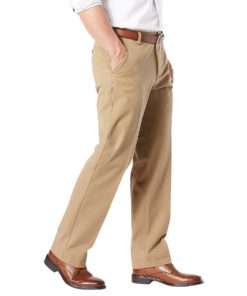 Dockers Men's Classic Fit Workday Khaki Smart 360 FLEX Pants (Standard and Big & Tall) Standard 38W x 29L New British Khaki 7 71VERAavl9L 1