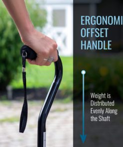 DMI Adjustable Walking Cane and Walking Stick for Men and Women, Lightweight, Adjusts from 30-39 Inches, Supports up to 250 lbs with Ergonomic Soft Foam Offset Hand Grip and Wrist Strap, Copper Swirl 9 71bdzfgTkrL