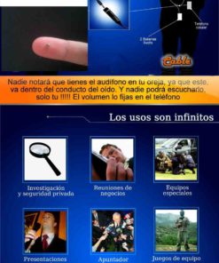 Invisible Secret Spy Nano Wireless Earphone Earpiece for Mobile Phone 9 71erk4vMNML