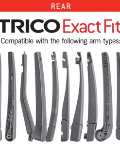 TRICO Exact Fit 12 Inch Rear Wiper Blade Fits Select Chevrolet, Dodge, Fiat, Jeep, Kia, Land Rover, Lexus, Mazda, Mitsubishi, Scion, Suzuki, And Toyota Model Years, Part Number 12-A 7 71j9TQ8RY6S 1
