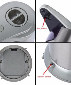 Newcomdigi Automatic Fingerprint Resistant Stainless Steel Touch-Free Soap Dispenser 17 71pr4WYWlCL