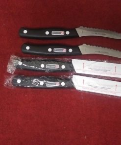 Miracle Blade IV World Class Professional Series Set of Four (4) Serrated Steak Knives 7 71r34YaNNL