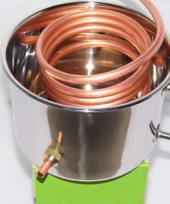OLizee® 8 Gal Stainless Steel Water Alcohol Distiller Copper Tube 30L Still Spirits Boiler Home Brewing Kit with Thumper Keg 11 71rECHN rnL