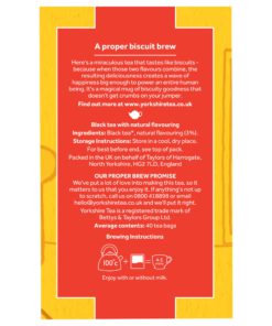Alternative view of Taylors of Harrogate Biscuit Brew Yorkshire 40 Tea Bags, 112 g 40 Count (Pack of 1)