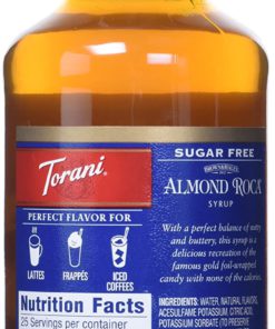 Alternative view of Torani Sugar Free Almond Roca Syrup
