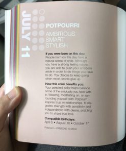 Colorstrology: What Your Birthday Color Says about You Paperback, Illustrated 7 71wrnqtyUL 2