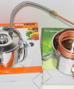 OLizee® 8 Gal Stainless Steel Water Alcohol Distiller Copper Tube 30L Still Spirits Boiler Home Brewing Kit with Thumper Keg 10 71xqpfHAPuL
