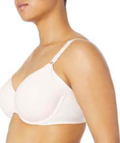 Olga Women's No Side Effects Underwire Contour Bra 44C Rosewater 4 71ygNdvx1L