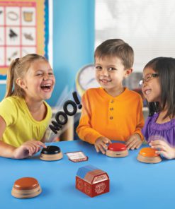 Learning Resources Riddle Moo This - A Silly Riddle Word Game, 150 Cards, 4 Buzzers, Ages 5+,Red 7 8119E3D29WL