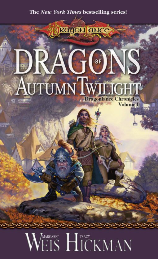 Dragons of Autumn Twilight (Dragonlance Chronicles, Volume I) Mass Market Paperback