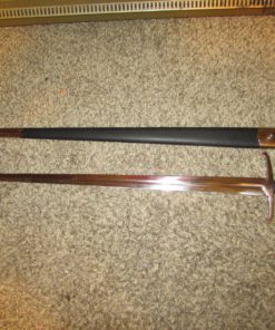 IndiaCraft 15th Century Hand-and-A-Half Full Tang Tempered Battle Ready Hand Forged Sharp Sword 11 81e6V1XeCNL