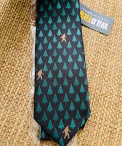 Men's Hipster Designer Sasquatch Bigfoot Mythical Novelty Tie Necktie 3 81jGinNfQlL