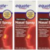 Equate 4-Way Nasal Spray 3-Pack Phenylephrine HCl - 1 fl oz each 1 Fl Oz (Pack of 3) 42 91Ir6JuSloL