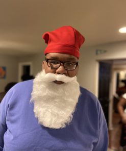 Alternative view of Alexanders Costumes Dwarf Hat One Size Red