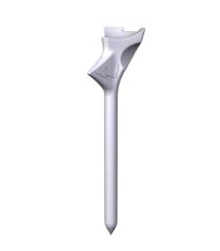 FLIGHTPATH Premium Golf Tees - Durable Plastic Golf Tees Designed to Enhance Golf Shot Distance & Precision - Robotically Tested to Reduce Ball Spin - USGA Approved Golf Equipment (Pack of 8) 3.25" 12 11QbKldbgsL