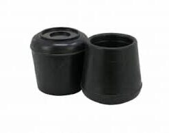 Shepherd Hardware 9226 1-1/2-Inch Inside Diameter Rubber Leg Tips, 2-Pack, Black 31 11vXfXmqV8L