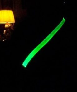 ILLUMISEEN LED Reflective Belt Sash | High Visibility LED Lights with 2 Lighting Modes | Adjustable Quick Release Buckle | USB Rechargeable, No Batteries Needed | Weatherproof Professional Safety Gear Green 26 2100 B22VkL