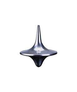 Alternative view of Rienar Accurate Spinning Top, Vintage Totem Zinc Alloy Silver Toy Gift