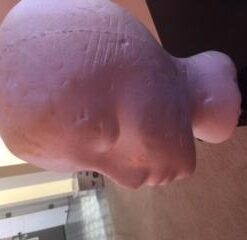 Teenitor Wig Mannequin Head Stand, 2 Pack Cosmetology Manikin Stand Mannequin Head Holder Clamp Black Wig Stand Holder 34 215e4BZJQfL