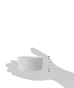 Norpro 8oz/240ml Porcelain Ramekins, Set of 4 28 216meUs1LZL