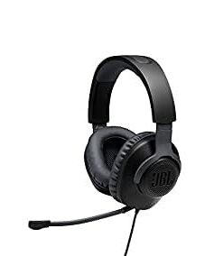 JBL Quantum 100 - Wired Over-Ear Gaming Headphones - Black, Large 37 218HZNCoQL