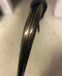 NOVA Designer Walking Cane with Offset Handle, Lightweight Adjustable Walking Stick with Carrying Strap Houndstooth Design 10 219ny sf5bL