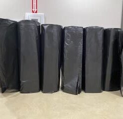 Reli. 55-60 Gallon Trash Bags Heavy Duty | 150 Bags | 50-60 Gallon | Large Black Garbage Bags | Made in USA 150 60 Gallon (Pack of 1) 19 219rMlj4ORL