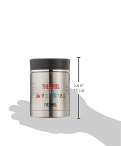 THERMOS Stainless Steel Food Jar, 16 Ounce, Black 9 21DJzvfhEDL