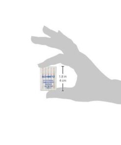 Euro-Notions Embroidery Machine Needles, Size 11/75, 5/pkg,Silver 1 Pack 9 21PO5jgLzrL