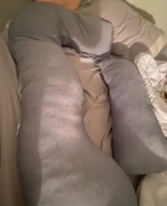 Pharmedoc Pregnancy Pillows, U-Shape Full Body Pillow – Cooling Cover Grey – Pregnancy Pillows for Sleeping – Body Pillows for Adults, Maternity Pillow and Pregnancy Must Haves Grey Cooling Cover 34 21SZJJ LixL