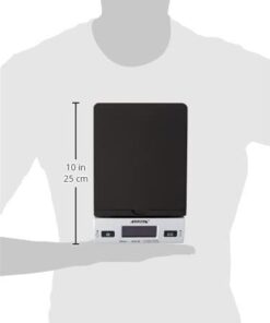 ACCUTECK All-in-1 Series W-8250-50bs A-Pt 50 Digital Shipping Postal Scale with Ac Adapter, Silver 30 21ValCjob8L