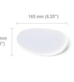 Britta Products Solar Path Paver Stones - Waterproof Solar LED Light for Garden Paths and Stairs - LED Cool White Stone Markers - Set of 3 Stone Lamps 10 21W69p9UjxL