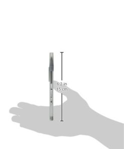 BIC Round Stic Xtra Life Ballpoint Pens, Medium Point (1.0mm), Black, 60-Count Pack, Flexible Round Barrel For Writing Comfort (GSM609-BLK) 60 Count (Pack of 1) 28 21cGttgL9RL