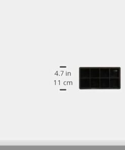 Home-Complete Large Ice Cube Molds-Silicone Tray Makes 8, 2”x2” Big Cubes-BPA-Free and Flexible-Chill Water, Lemonade, Cocktails, Or Any Beverage 2"x2"(1 Pack) 30 21divrGHIaL