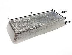 RotoMetals Whole Tin Ingot 99.9+% Pure 8 21g0gWobS8L