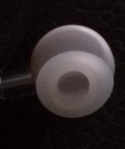 Panasonic ErgoFit Wired Earbuds, In-Ear Headphones with Microphone and Call Controller, Ergonomic Custom-Fit Earpieces (S/M/L), 3.5mm Jack for Phones and Laptops - RP-TCM125-K (Black) Black With Mic 49 21hcIchGptL