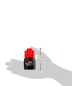 Milwaukee 48-11-2401 Genuine OEM M12 REDLITHIUM 12 Volt 1.5 Amp Compact Lithium Ion Battery with Overload Protection for Cordless Power Tools 19 21l286skhRL