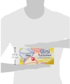 Alternative view of Gelita Gelatin Sheets – Silver Strength Leaf Sheets – For Cooking, Baking, Food – Case of 25 Boxes, Average 300-400 Sheet Count Per Box
